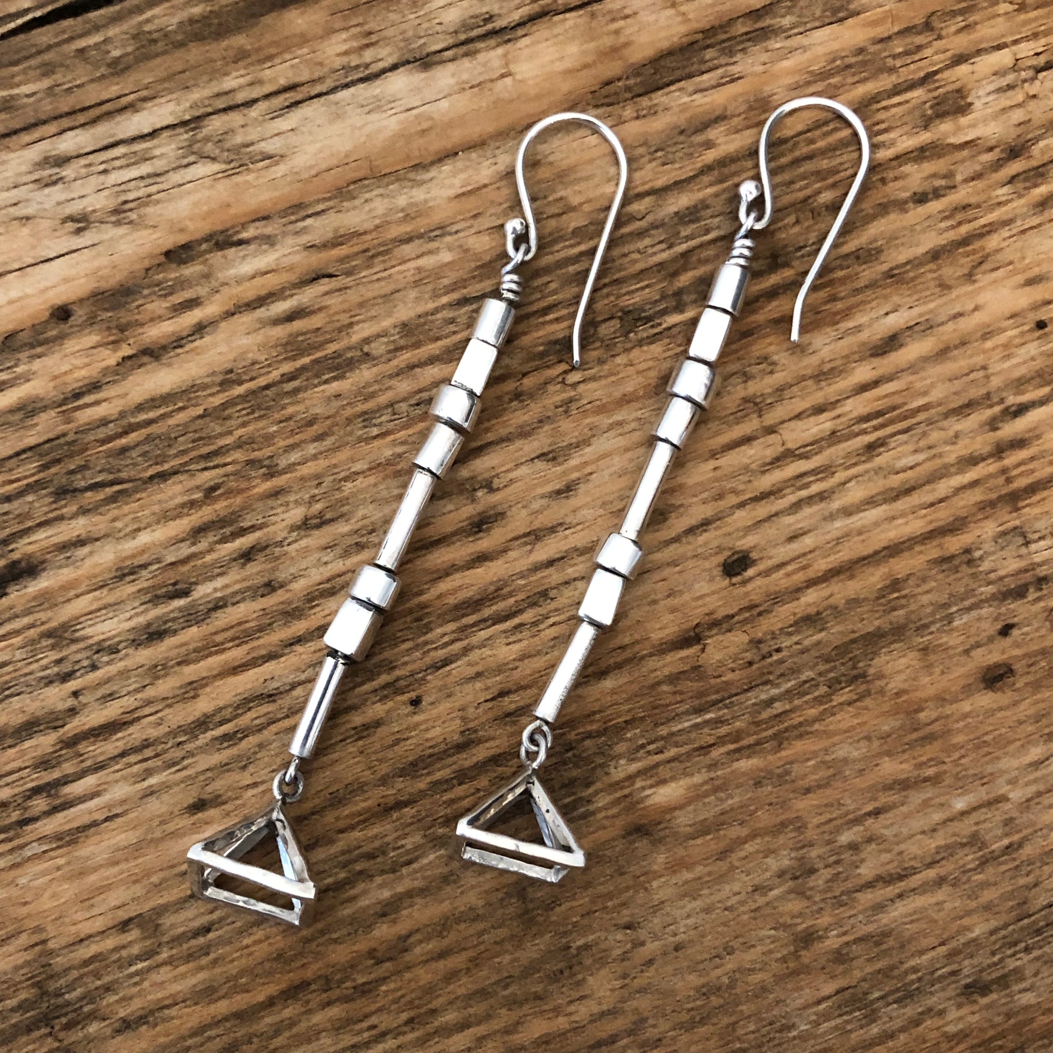 ‘Pyramid' Earrings