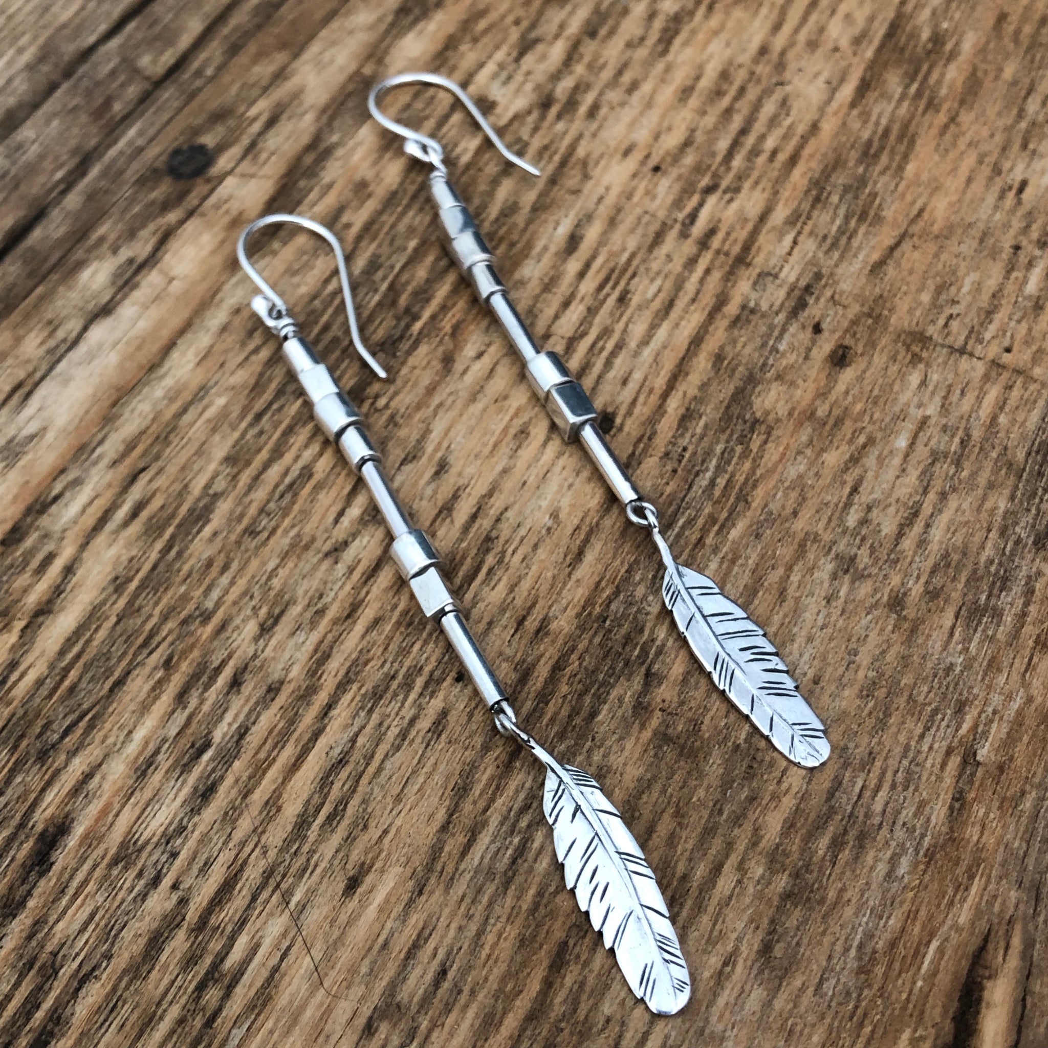 'Liberty' Feathers Earrings