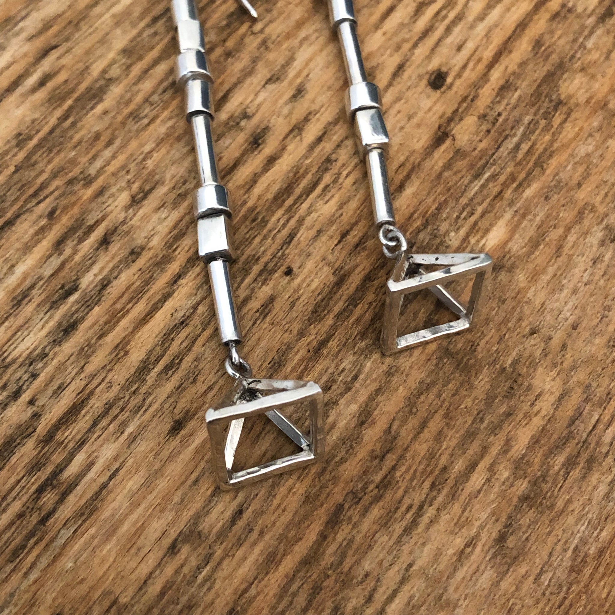 ‘Pyramid' Earrings