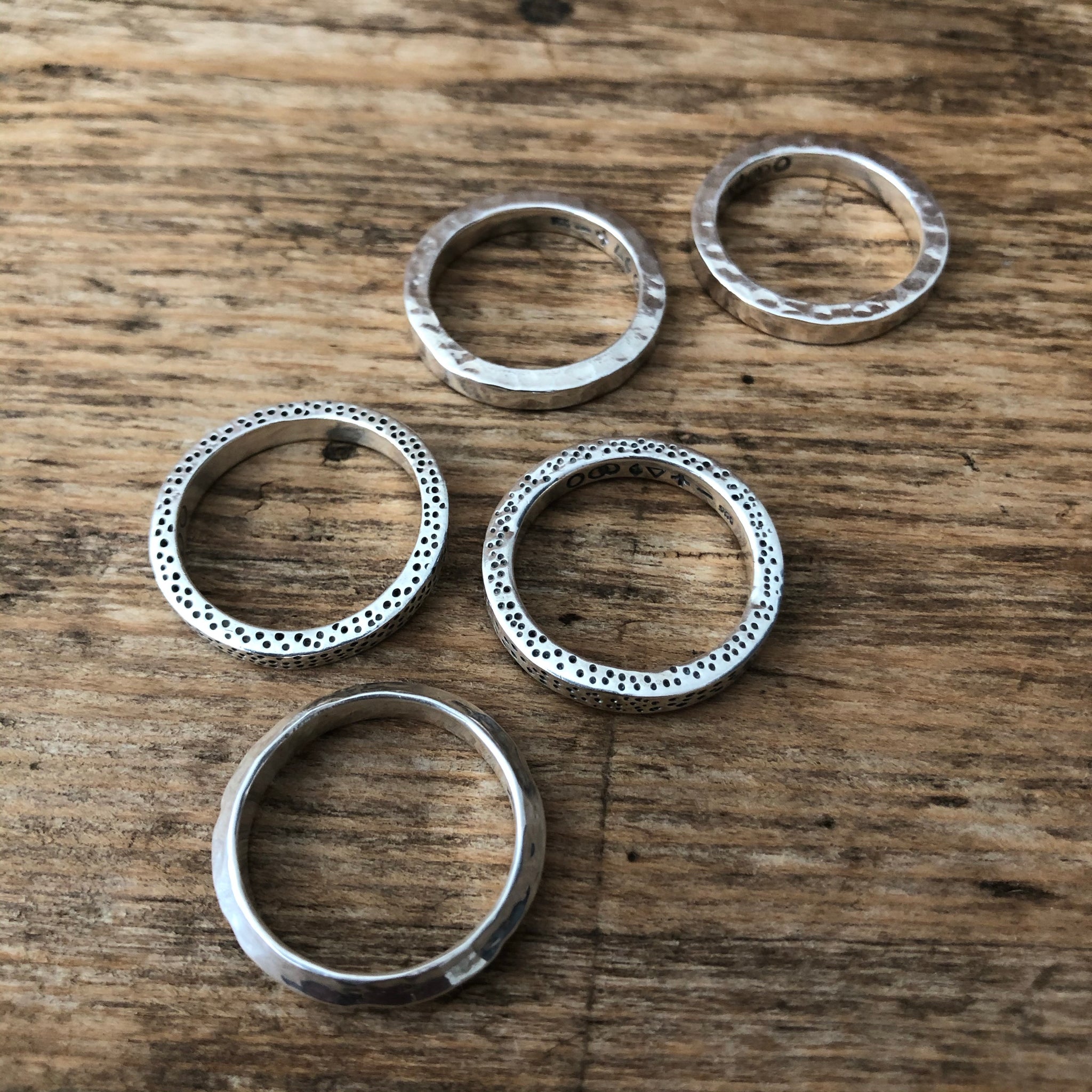 (PRE-ORDER ONLY) 'Wabi-Sabi' Stack Ring