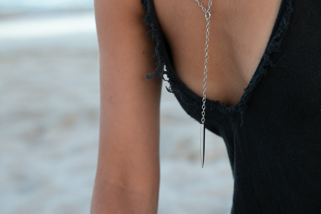 Silver ‘Spear’ Necklace