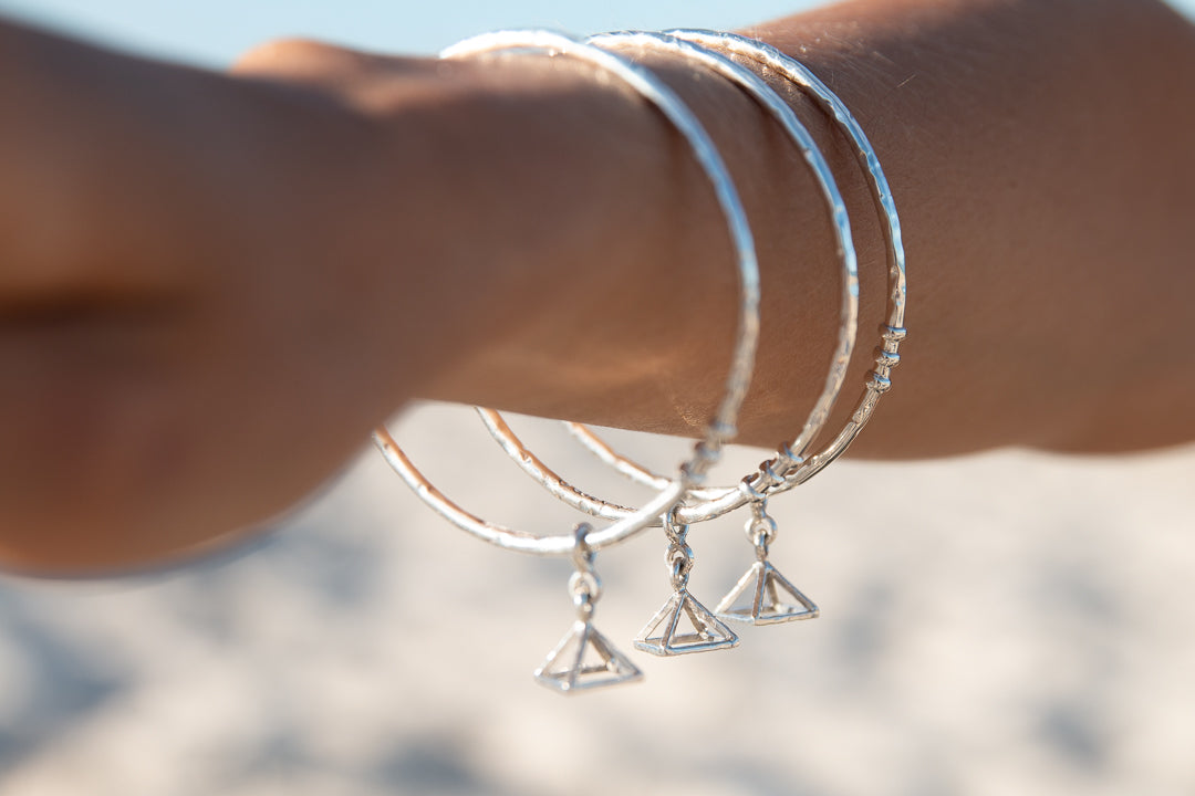 'Pyramid’ Bangle