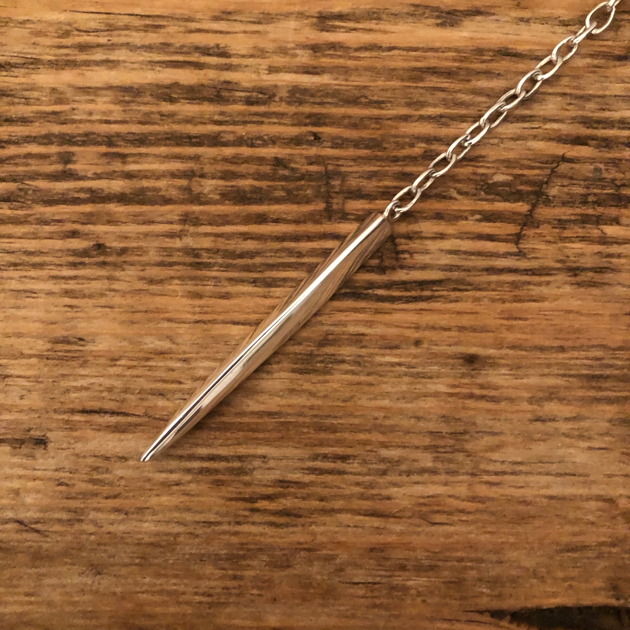 Silver ‘Spear’ Necklace