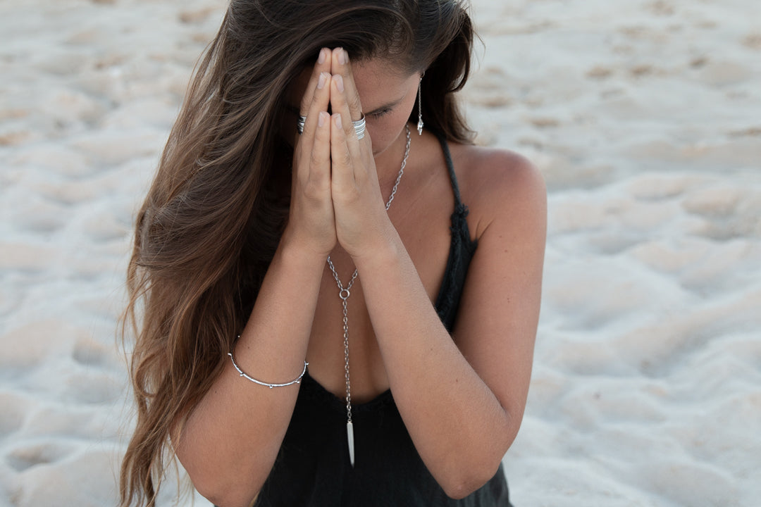Silver ‘Spear’ Necklace