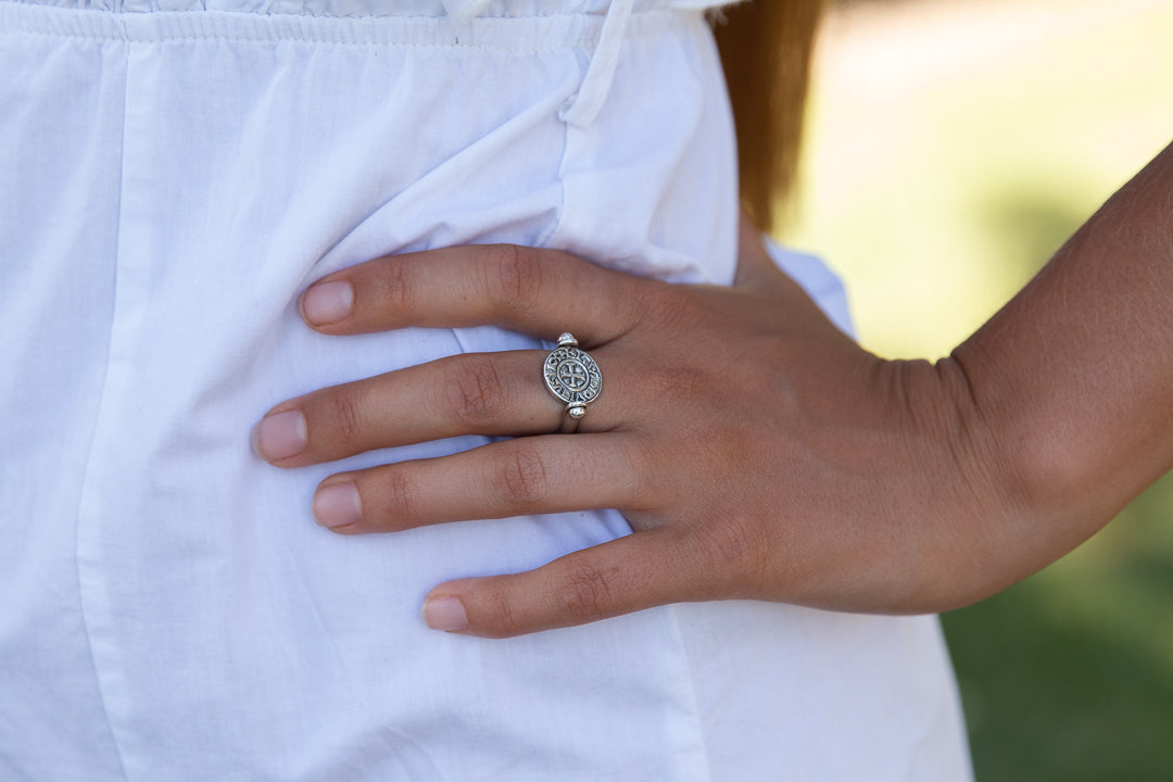 ‘Templar’ Coin Ring