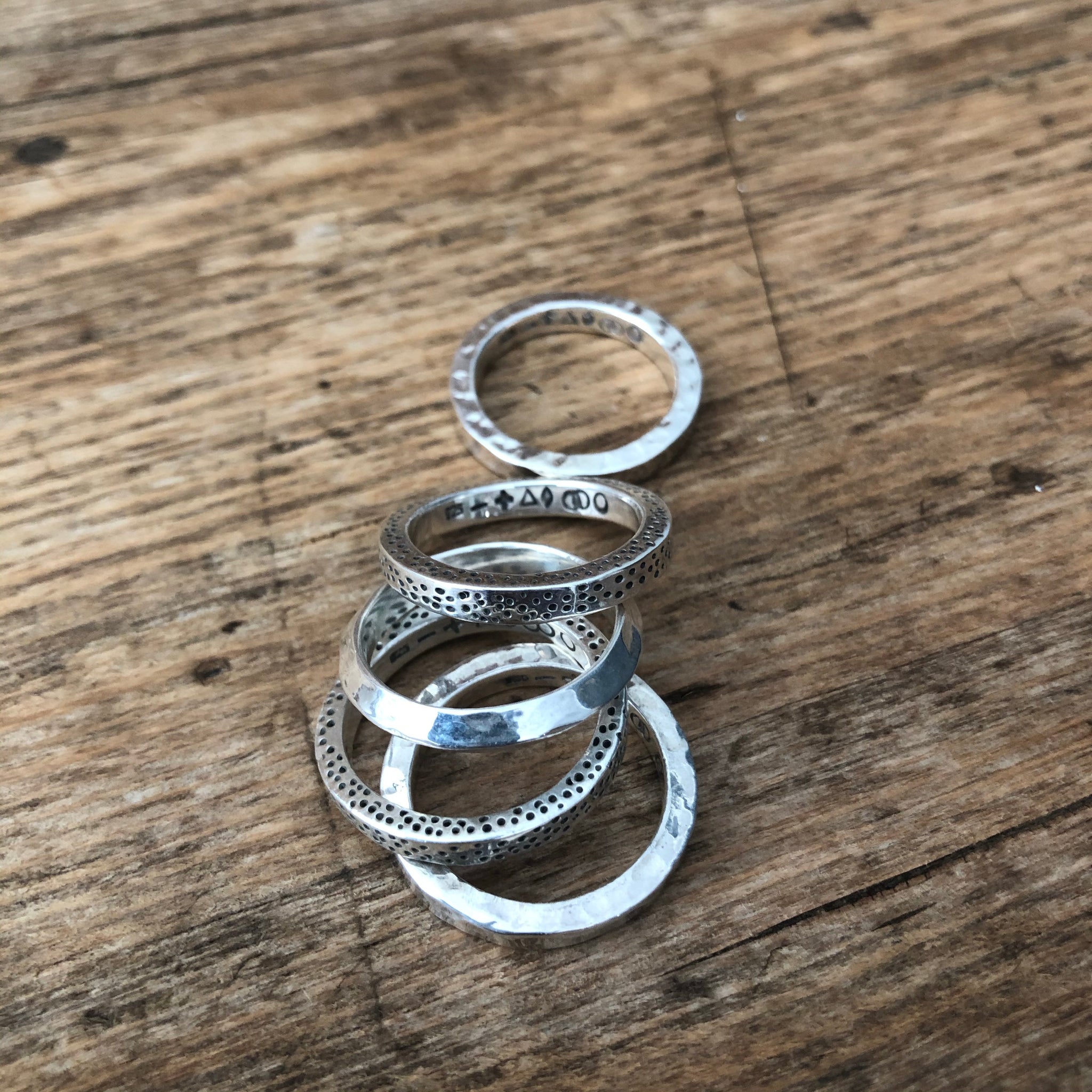 (PRE-ORDER ONLY) 'Wabi-Sabi' Stack Ring