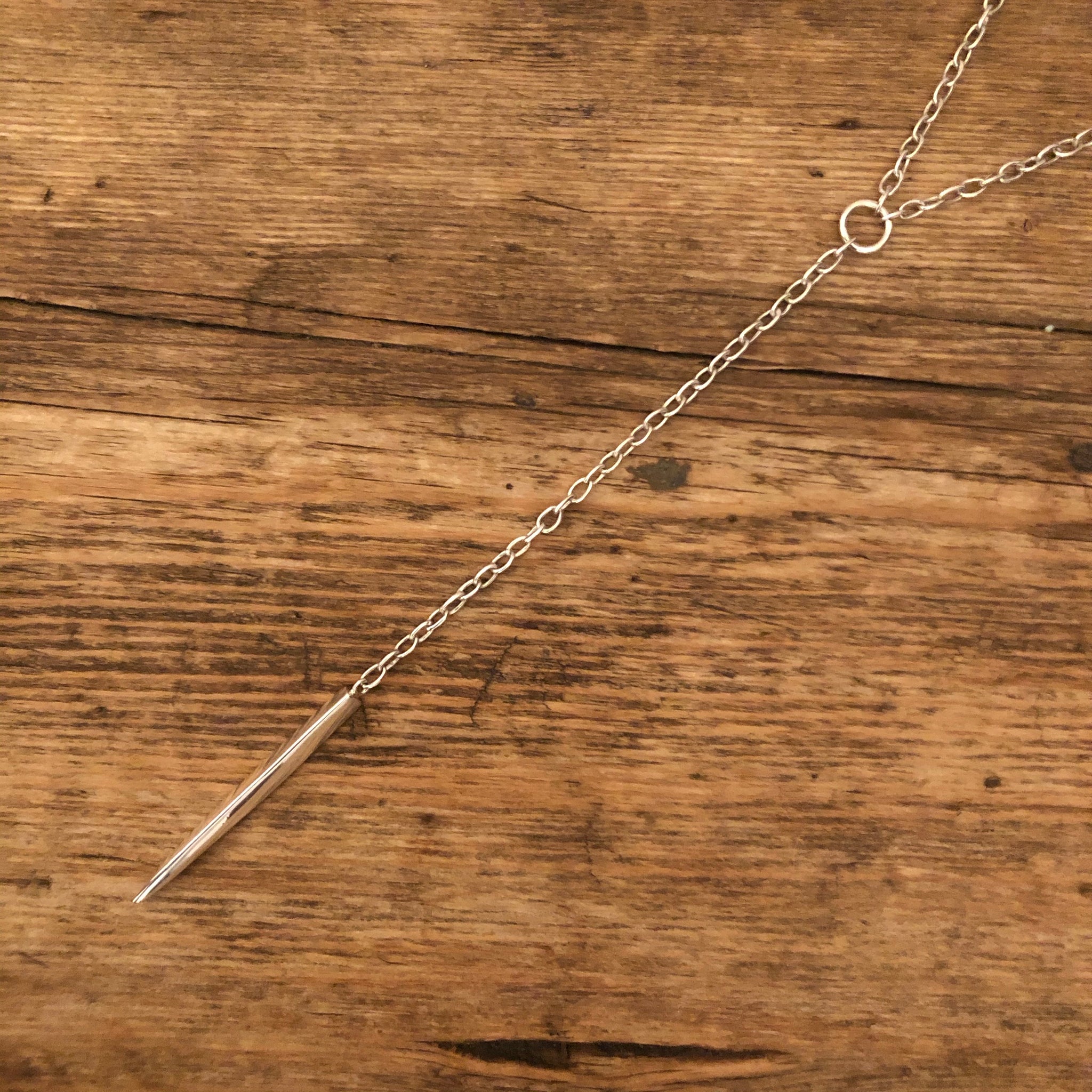 Silver ‘Spear’ Necklace