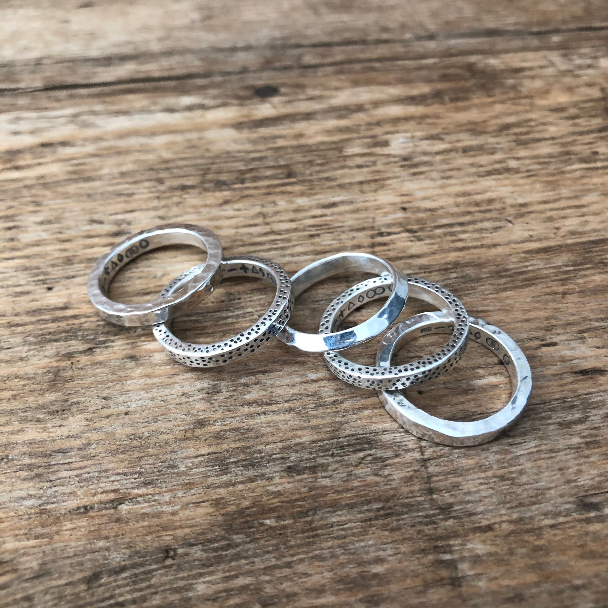 (PRE-ORDER ONLY) 'Wabi-Sabi' Stack Ring