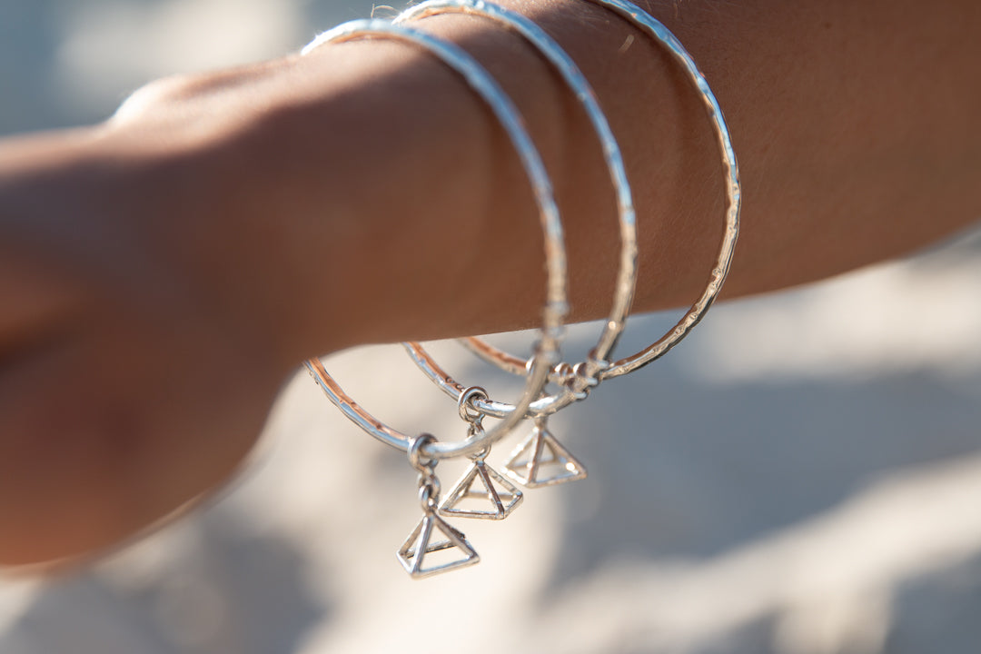 'Pyramid’ Bangle