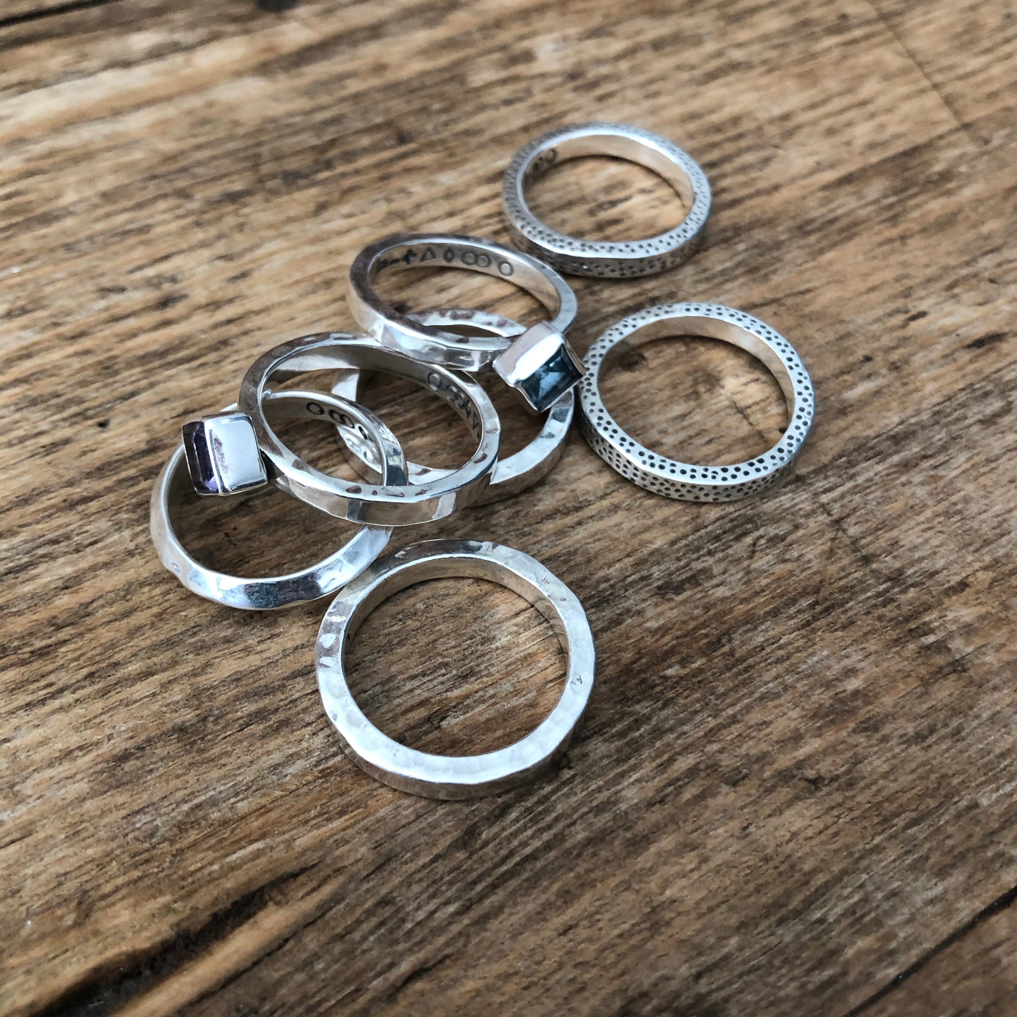 (PRE-ORDER ONLY) 'Wabi-Sabi' Stack Ring
