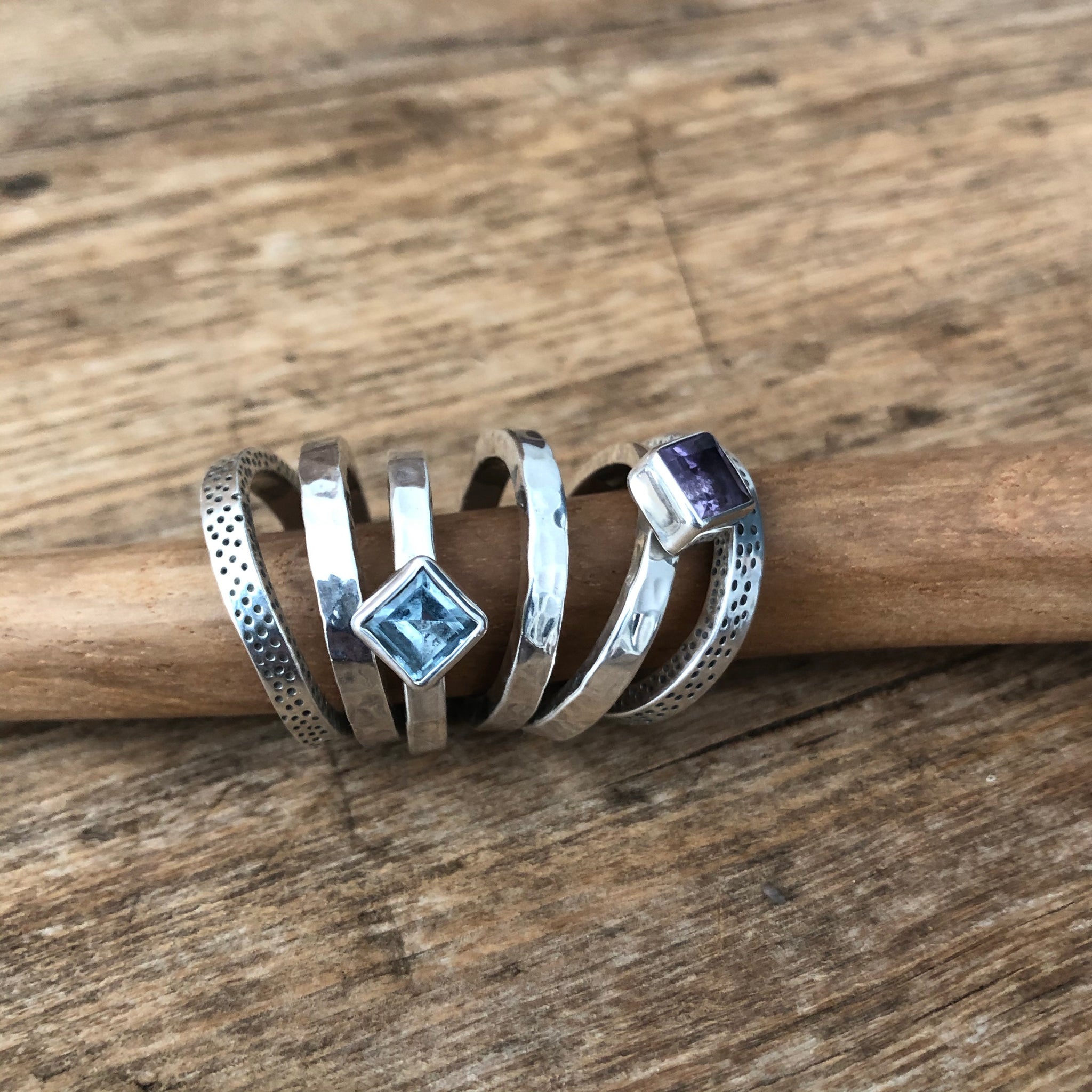 (PRE-ORDER ONLY) 'Wabi-Sabi' Stack Ring